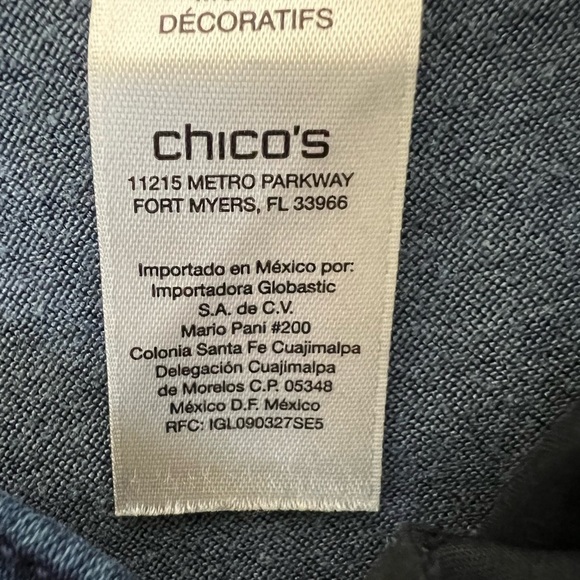 Chico’s The Platinum Dark Blue High Rise Jegging Jeans Pant - Sz 0.5 (Small/6) - Picture 11 of 14